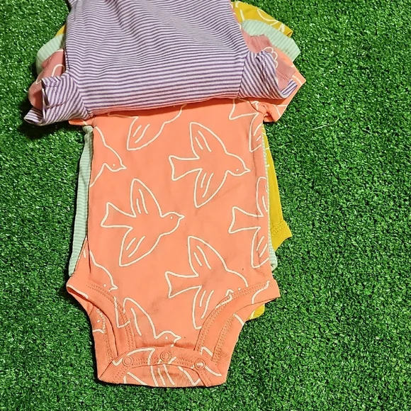 Carter's Multicolor Baby Girl Onesie Set - Picture 5 of 8